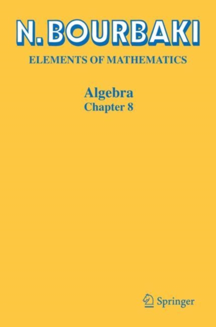 Book Cover for Algebra by N. Bourbaki