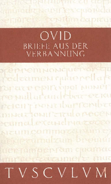 Book Cover for Briefe aus der Verbannung / Tristia. Epistulae ex Ponto by Ovid