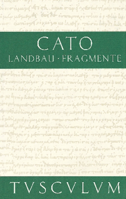 Book Cover for Vom Landbau / Fragmente by Cato