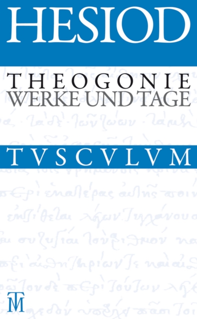 Book Cover for Theogonie / Werke und Tage by Hesiod