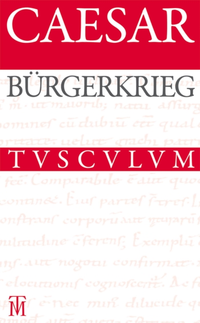 Book Cover for Bürgerkrieg / De bello civili by Caesar