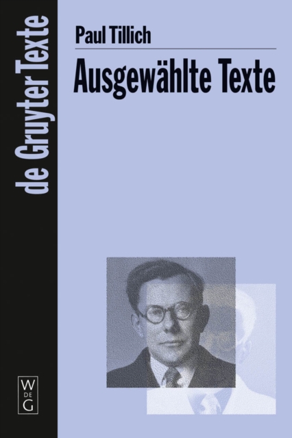 Book Cover for Ausgewählte Texte by Paul Tillich