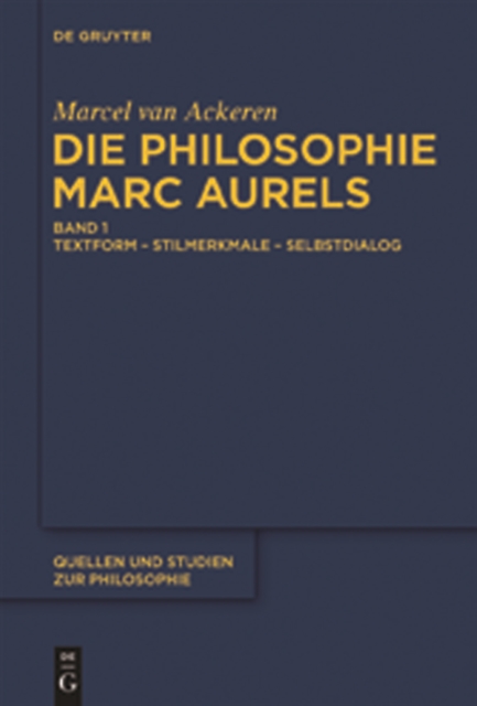 Book Cover for Die Philosophie Marc Aurels by Marcel van Ackeren