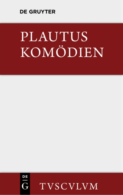 Book Cover for Komödien by Plautus