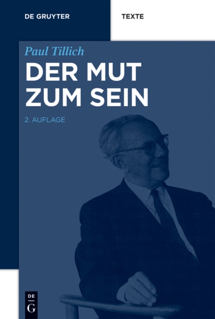 Book Cover for Der Mut zum Sein by Paul Tillich