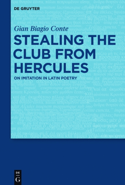 Book Cover for Stealing the Club from Hercules by Conte, Gian Biagio