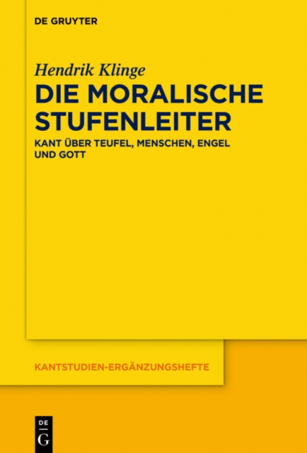 Book Cover for Die moralische Stufenleiter by Klinge, Hendrik