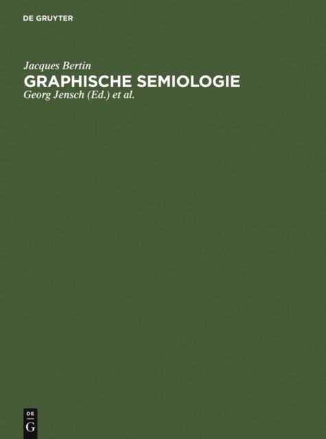 Book Cover for Graphische Semiologie by Jacques Bertin