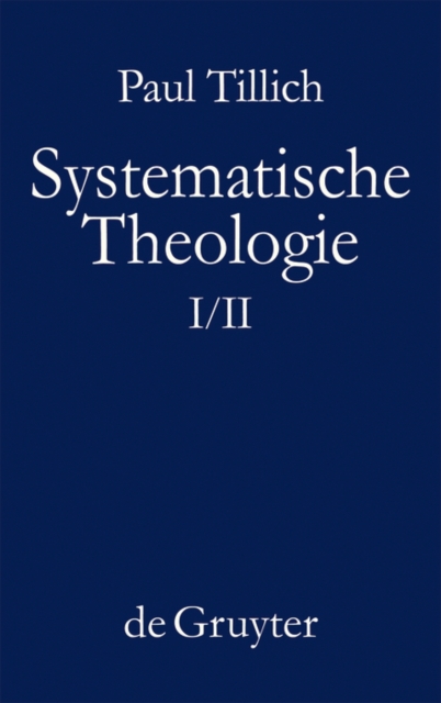 Book Cover for Systematische Theologie I und II by Paul Tillich