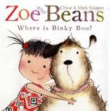 Book Cover for Zoe and Beans: Where is Binky Boo? by Chloe Inkpen, Mick Inkpen