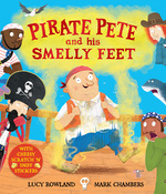 Book Cover for Pirate Pete and His Smelly Feet by Lucy Rowland