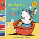 Book Cover for Bathtime with Woof by Caroline Jayne Church