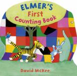 Book Cover for Elmer's First Counting Book by David McKee