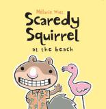 Book Cover for Scaredy Squirrel at the Beach by Melanie Watt