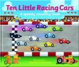 Book Cover for Ten Little Racing Cars by Kate Thomson, Charles Reasoner