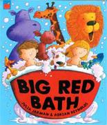 Book Cover for Big Red Bath by Julia Jarman