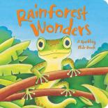 Book Cover for Rainforest Wonders (A Sparkling Slide Book) by Erin Ranson and Hannah Wood