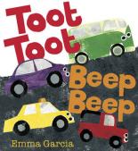 Book Cover for Toot Toot Beep Beep by Emma Garcia