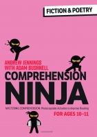 Book Cover for Comprehension Ninja for Ages 10-11: Fiction & Poetry by Andrew Jennings and Adam Bushnell