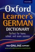 Book Cover for Oxford Learner's German Dictionary by Vennebush