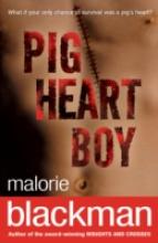 Book Cover for Pig Heart Boy by Malorie Blackman