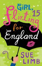 Book Cover for Girl, 15, Flirting for England by Sue Limb