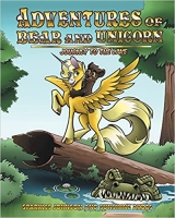 Book Cover for The Adventures of Bear and Unicorn Journey to the Lake by Sparkles Johnson, Sunshine Akbas