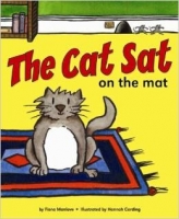 Book Cover for The Cat Sat on the Mat by Fiona Manlove