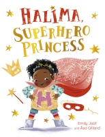 Book Cover for Halima, Superhero Princess by Emily Joof