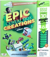 Book Cover for Epic Cereal Box Creations by Junko