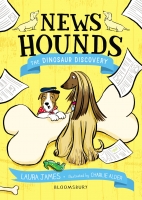 Book Cover for News Hounds: The Dinosaur Discovery by Laura James