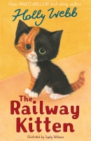 Book Cover for The Railway Kitten by Holly Webb