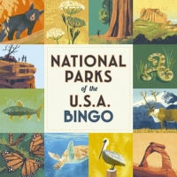 Book Cover for National Parks of the USA Bingo by Kate Siber