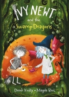 Book Cover for Ivy Newt and the Swamp Dragons by Derek Keilty