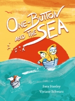 Book Cover for One Button and the Sea by Sara Stanley