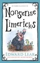 Book Cover for Nonsense Limericks by Edward Lear