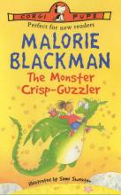 Book Cover for The Monster Crisp-Guzzler by Malorie Blackman