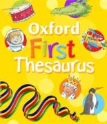 Book Cover for Oxford First Thesaurus by Andrew Delahunty