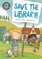 Book Cover for Reading Champion: Save the library! by Katie Dale