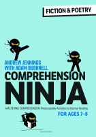 Book Cover for Comprehension Ninja for Ages 7-8: Fiction & Poetry by Andrew Jennings and Adam Bushnell