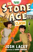 Book Cover for Time Travel Twins: The Stone Age Clash by Josh Lacey