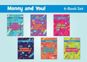 Book Cover for Money and You! 6 book set by Astra Birch, Anna Young, Joanne Bell