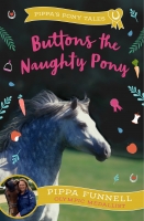 Book Cover for Buttons The Naughty Pony by Pippa Funnell