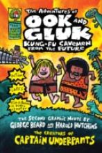 Book Cover for The Adventures of Ook and Gluk, Kung-fu Cavemen from the Future by Dav Pilkey