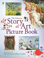 Book Cover for Story of Art Picture Book by Sarah Courtauld