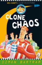 Book Cover for Bob and Barry's Lunar Adventures: Clone Chaos by Simon Bartram