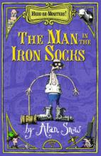 Book Cover for Here Be Monsters, The Man In The Iron Socks by Alan Snow