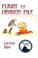 Book Cover for Flight to Dragon Isle by Lucinda Hare