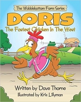 Book Cover for Doris the Fastest Chicken in the West by Dave Thorne