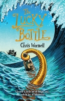 Book Cover for The Lucky Bottle by Chris Wormell